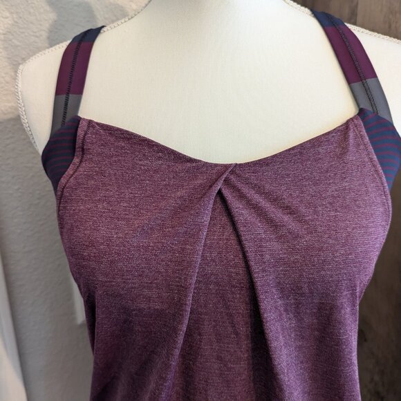#142 🍋Lululemon Restless Tank Sz 6-Sm Heathered Plum - Picture 16 of 16